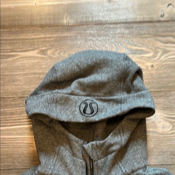 Lululemon Athletica Gray Athletic Hoodie - Picture 2 of 3